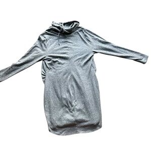 Plus Size Maternity Long Gray Sweater size XXL